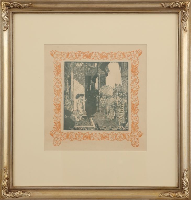 František Kupka: Píseň písní (Kráska s náušnicí) - 1