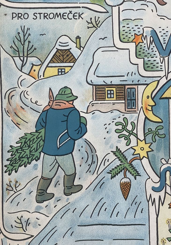 Josef Lada: Štědrý večer — publikace